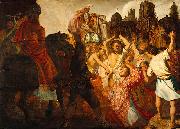 Rembrandt, The Stoning of saint Stephen